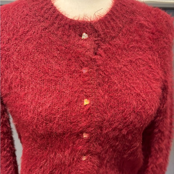 Free People Red Sweater - Picture 2 of 3